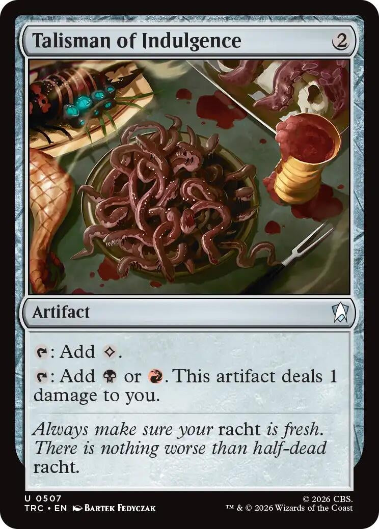 Image for Talisman of Indulgence (TRC) - Magic: The Gathering