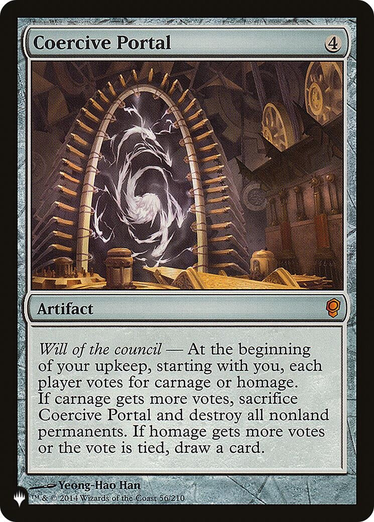 Image for Coercive Portal (56) (LIST) - Magic: The Gathering