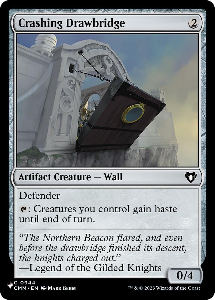 Image for Crashing Drawbridge (944) (LIST) - Magic: The Gathering