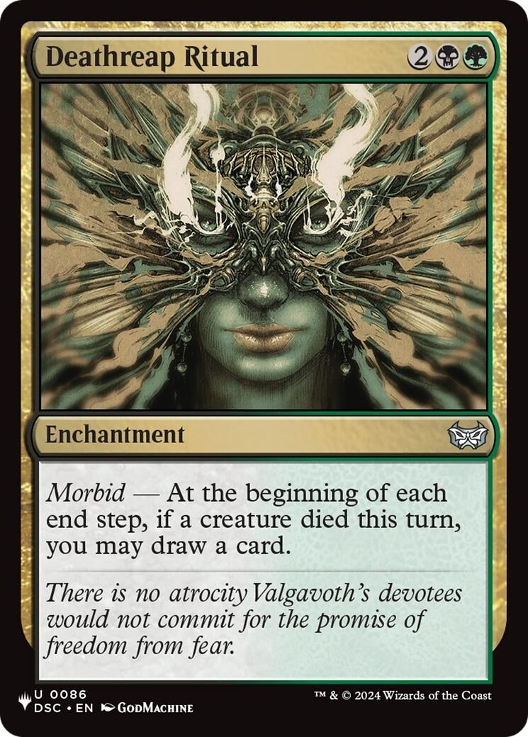 Image for Deathreap Ritual (DSC) (86) (DSC) - Magic: The Gathering