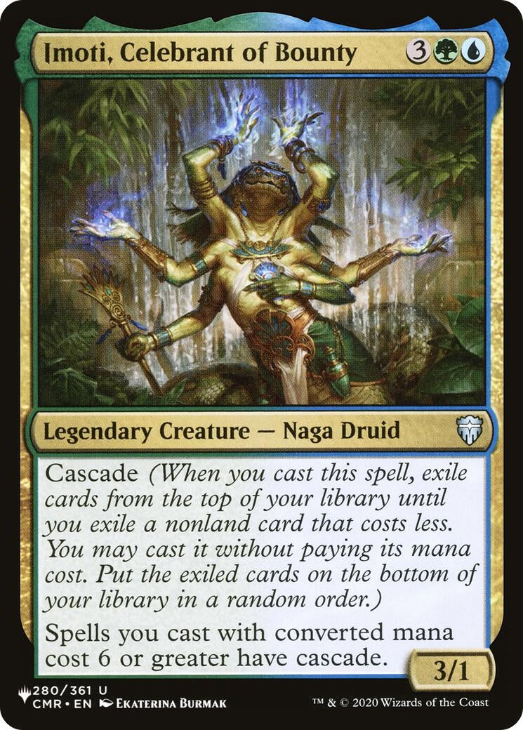 Image for Imoti, Celebrant of Bounty (280) (LIST) - Magic: The Gathering