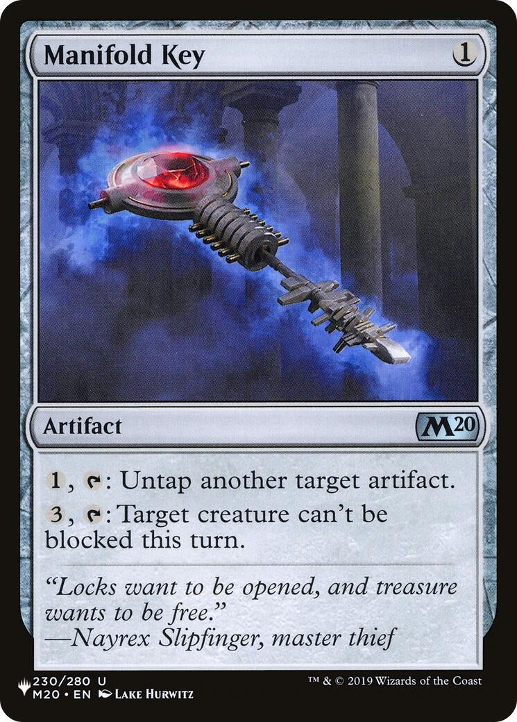 Image for Manifold Key (230) (LIST) - Magic: The Gathering
