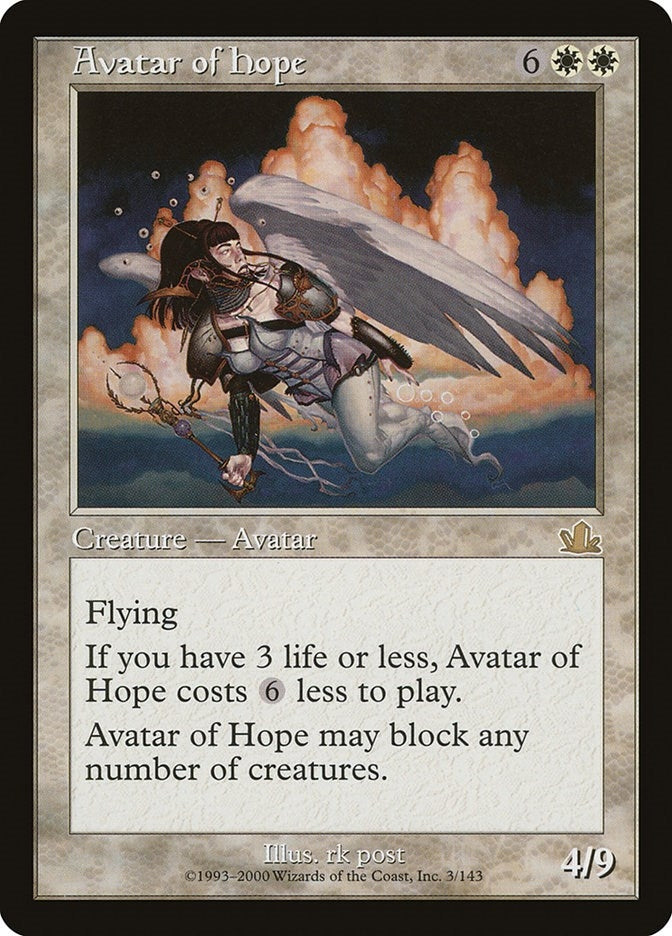 Image for Avatar of Hope (3) - Magic: The Gathering