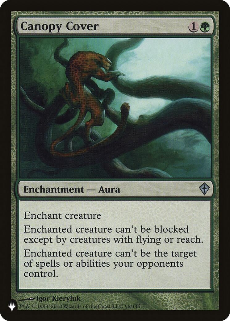Image for Canopy Cover (98) (LIST) - Magic: The Gathering