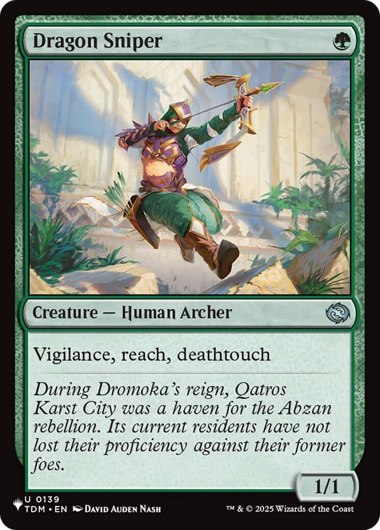 Image for Dragon Sniper (139) (LIST) - Magic: The Gathering