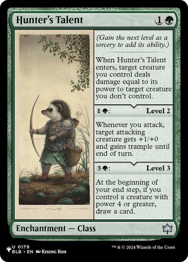 Image for Hunter's Talent (179) (LIST) - Magic: The Gathering
