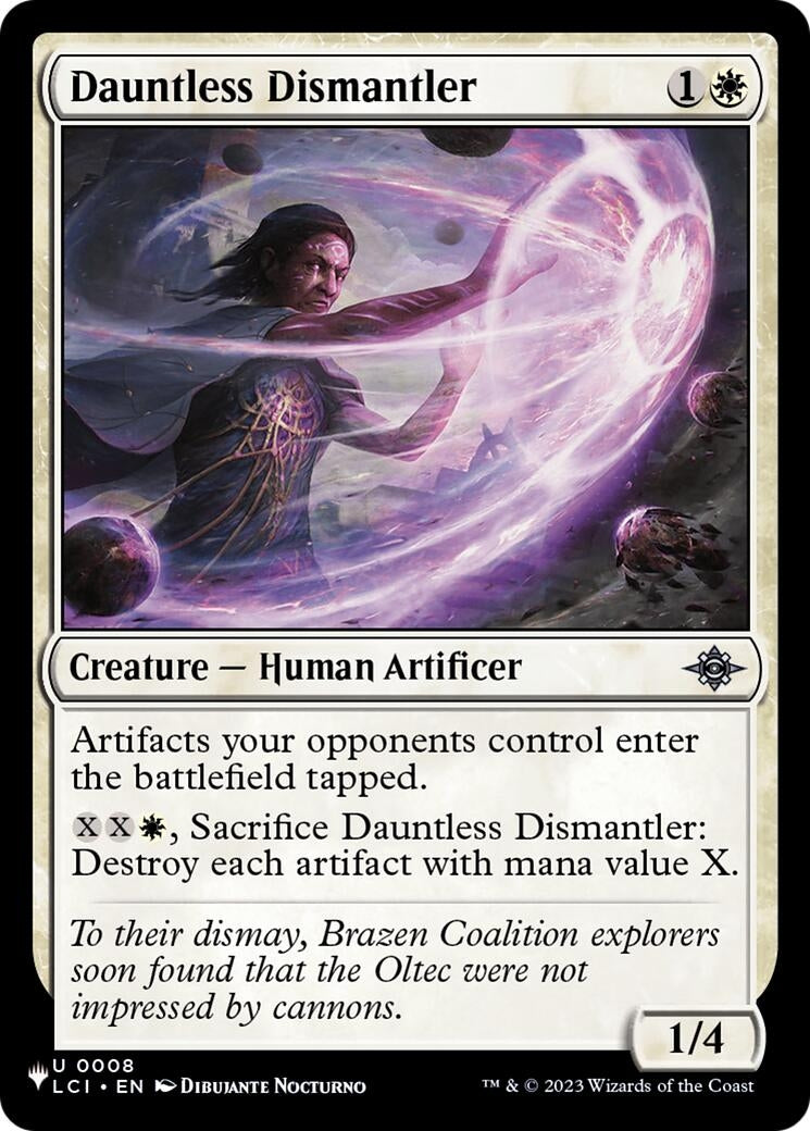 Image for Dauntless Dismantler (8) (LIST) - Magic: The Gathering