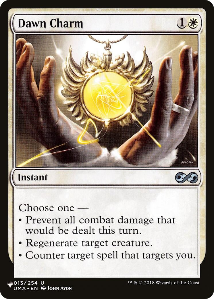 Image for Dawn Charm (13) (LIST) - Magic: The Gathering