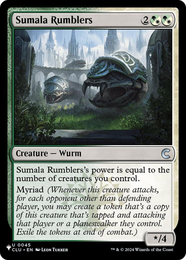 Image for Sumala Rumblers (45) (LIST) - Magic: The Gathering