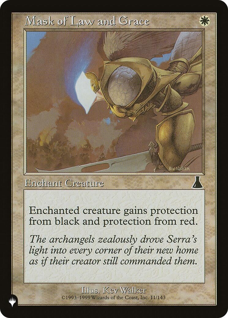 Image for Mask of Law and Grace (11) (LIST) - Magic: The Gathering