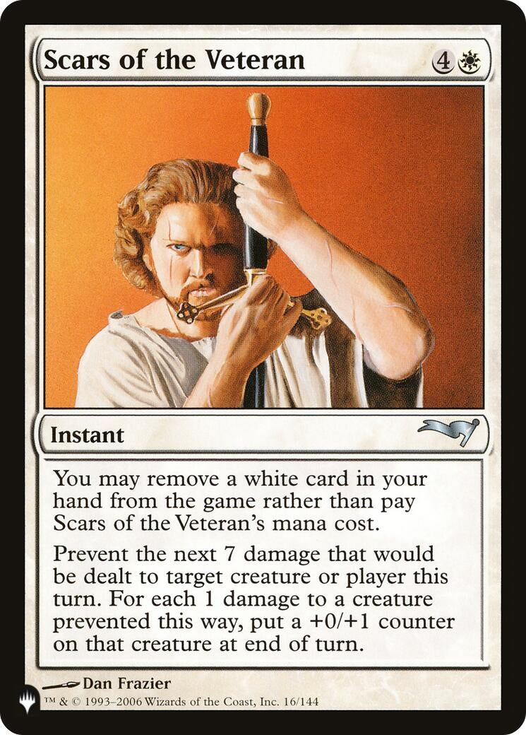 Image for Scars of the Veteran (16) (LIST) - Magic: The Gathering