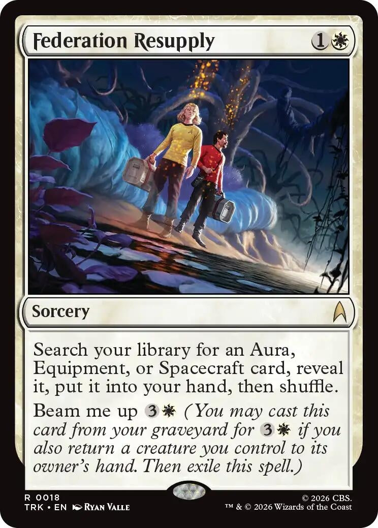 Image for Federation Resupply (18) (TRK) - Magic: The Gathering