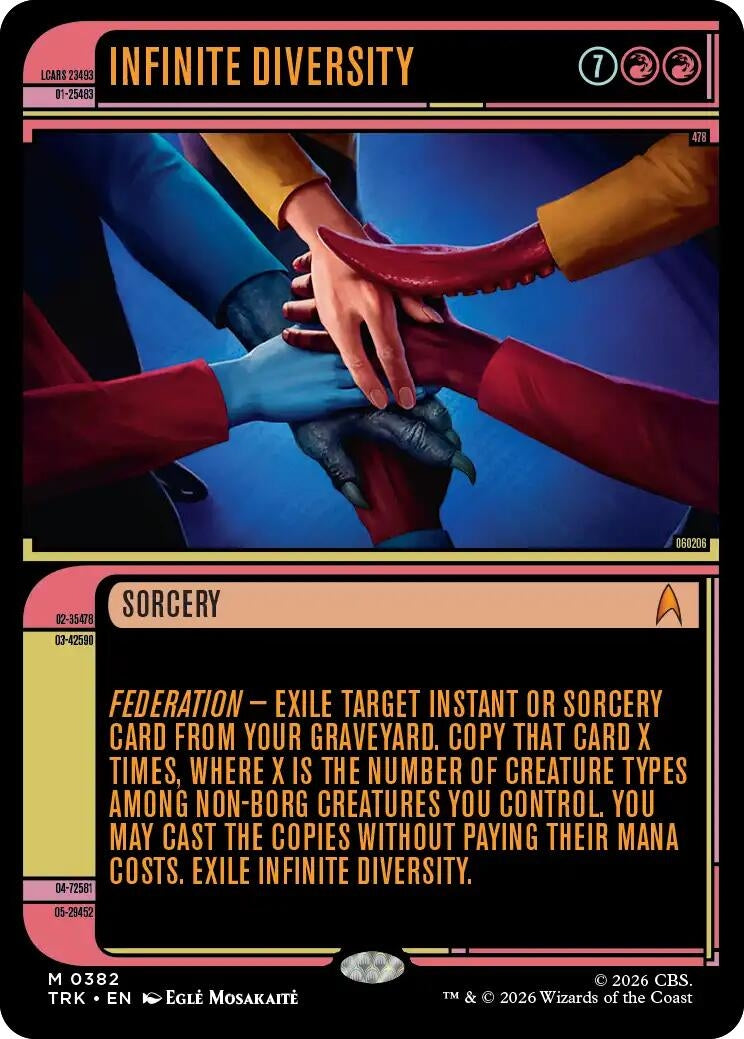 Image for Infinite Diversity (Showcase) (382) (TRK) - Magic: The Gathering
