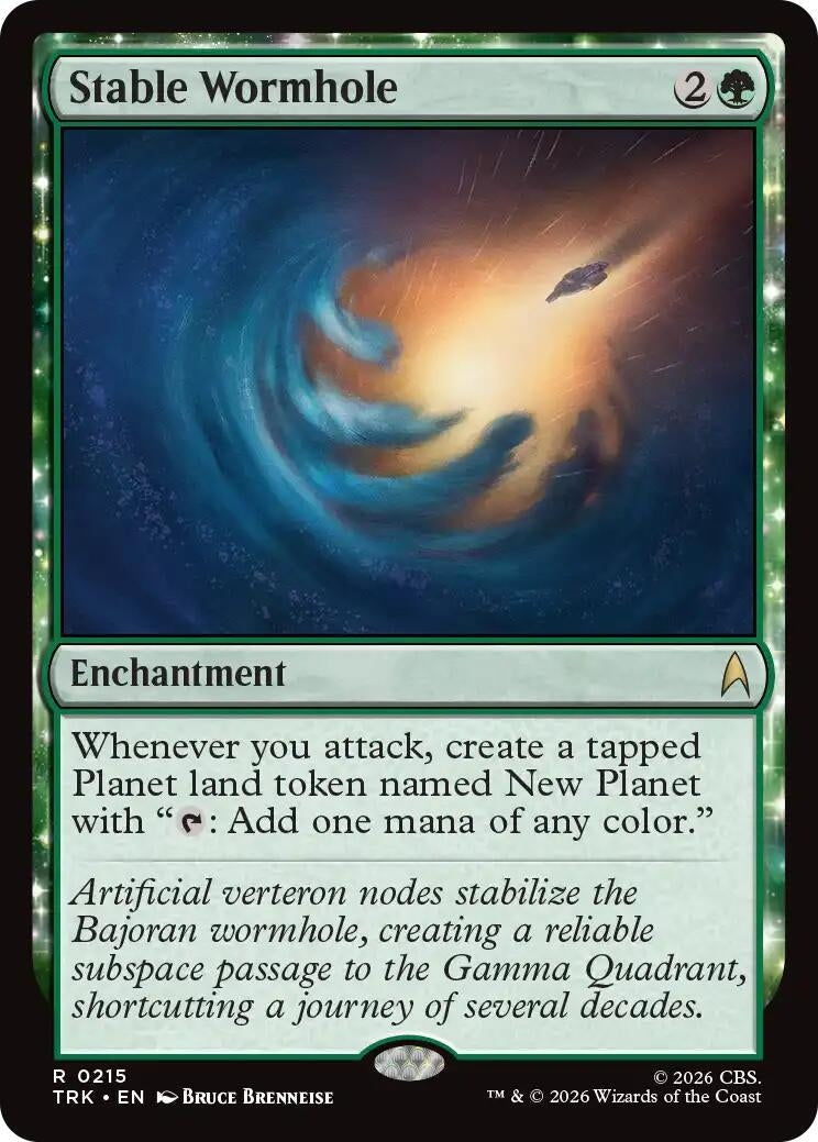 Image for Stable Wormhole (215) (TRK) - Magic: The Gathering
