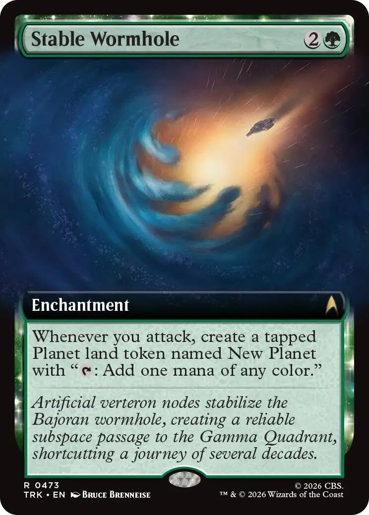 Image for Stable Wormhole (Extended Art) (473) (TRK) - Magic: The Gathering