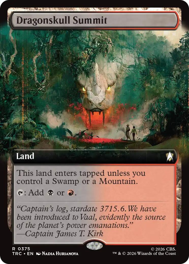 Image for Dragonskull Summit (Extended Art) (375) (TRC) - Magic: The Gathering