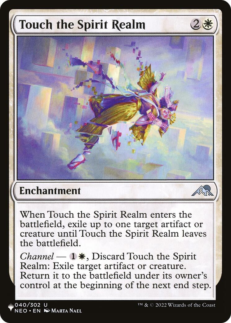 Image for Touch the Spirit Realm (40) (LIST) - Magic: The Gathering