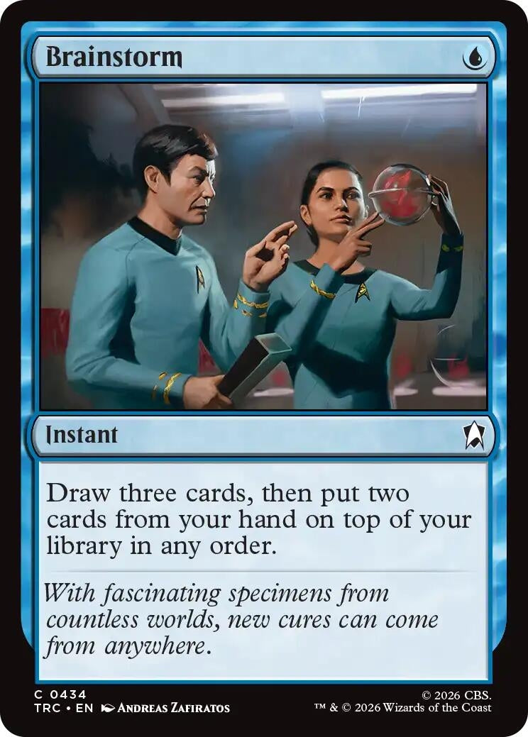 Image for Brainstorm (434) (TRC) - Magic: The Gathering