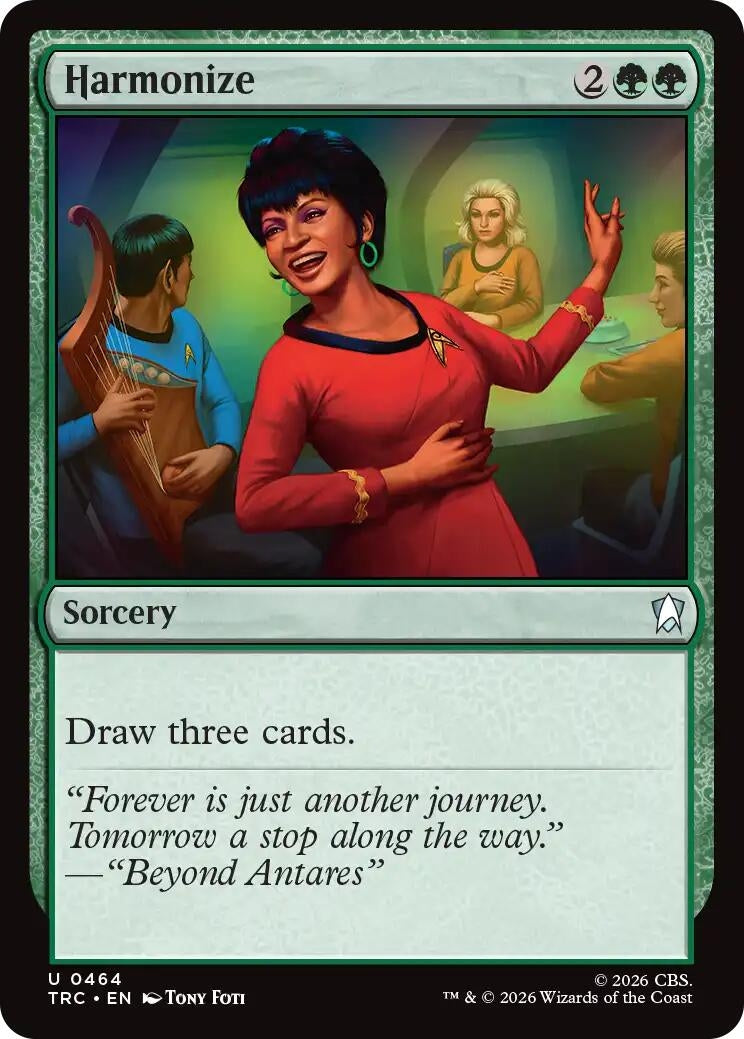 Image for Harmonize (464) (TRC) - Magic: The Gathering