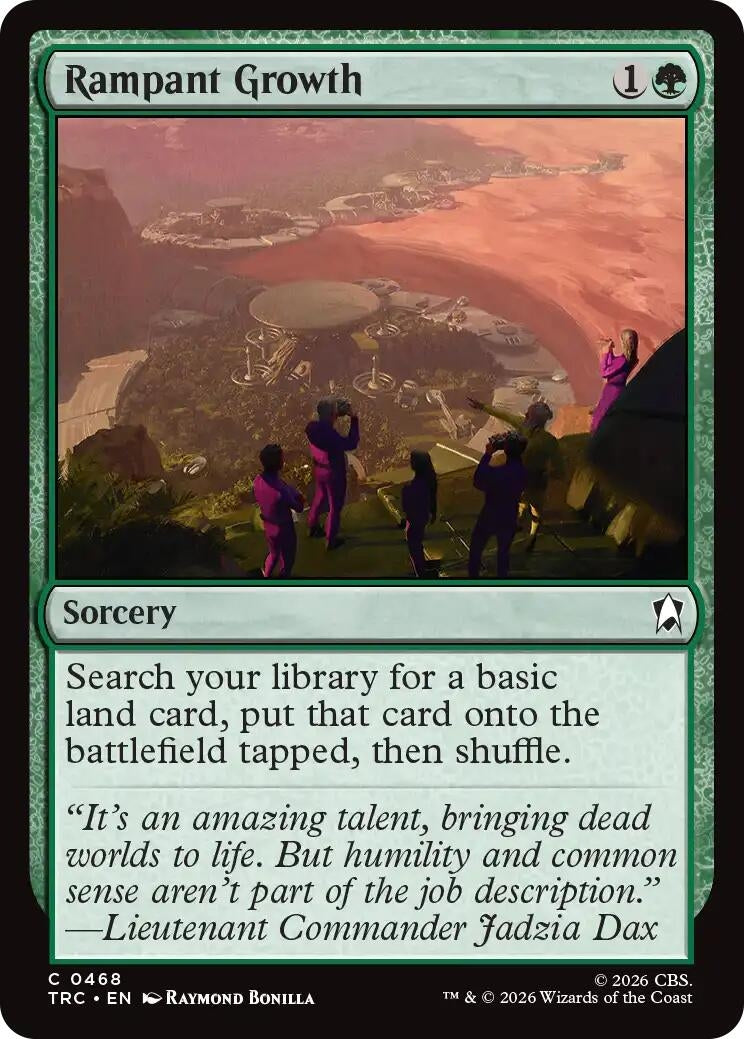 Image for Rampant Growth (468) (TRC) - Magic: The Gathering