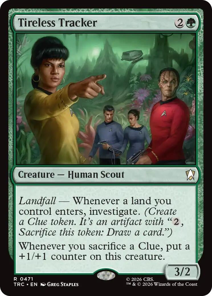 Image for Tireless Tracker (471) (TRC) - Magic: The Gathering