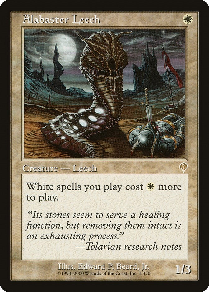 Image for Alabaster Leech (1) (INV) - Magic: The Gathering
