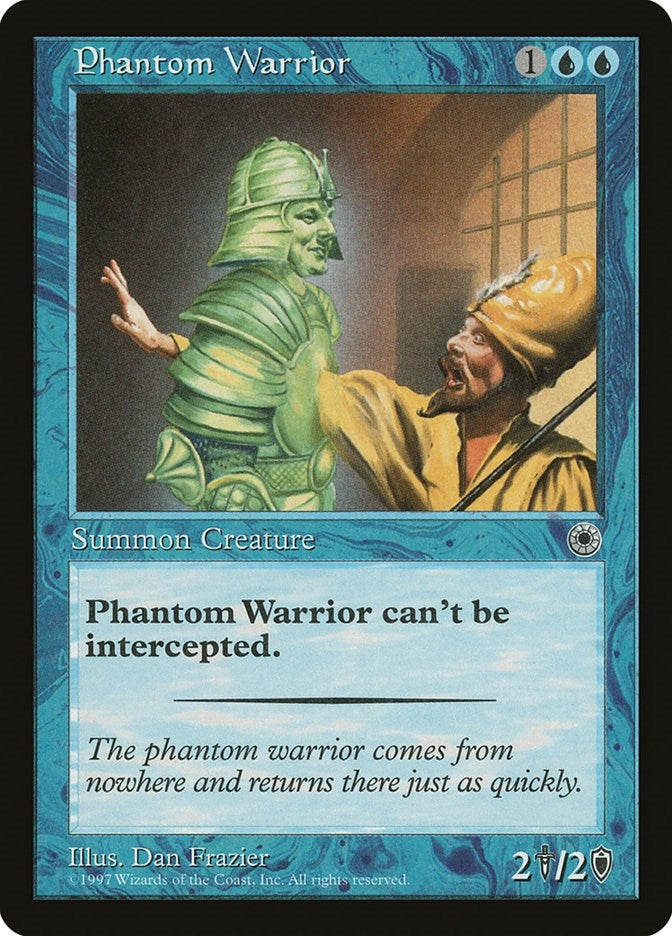 Image for Phantom Warrior - Magic: The Gathering