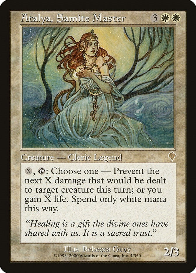 Image for Atalya, Samite Master (4) - Magic: The Gathering