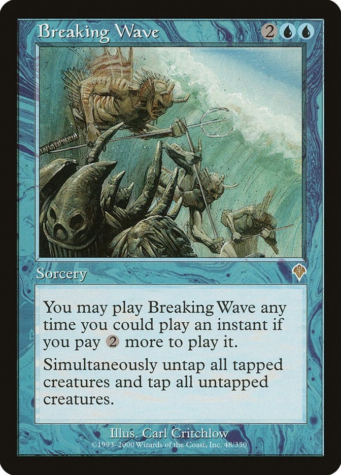 Image for Breaking Wave (48) - Magic: The Gathering