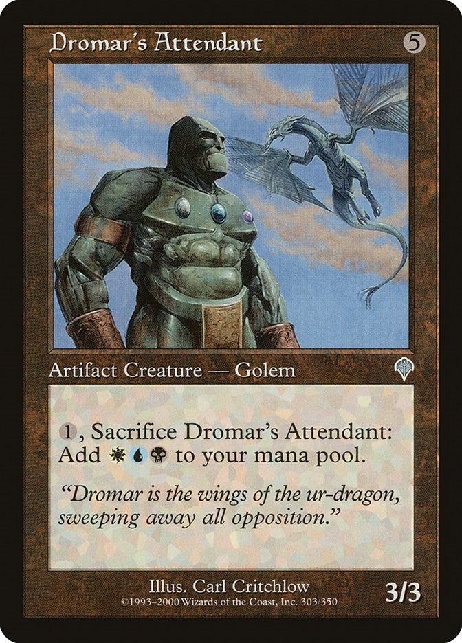 Image for Dromar's Attendant (303) - Magic: The Gathering