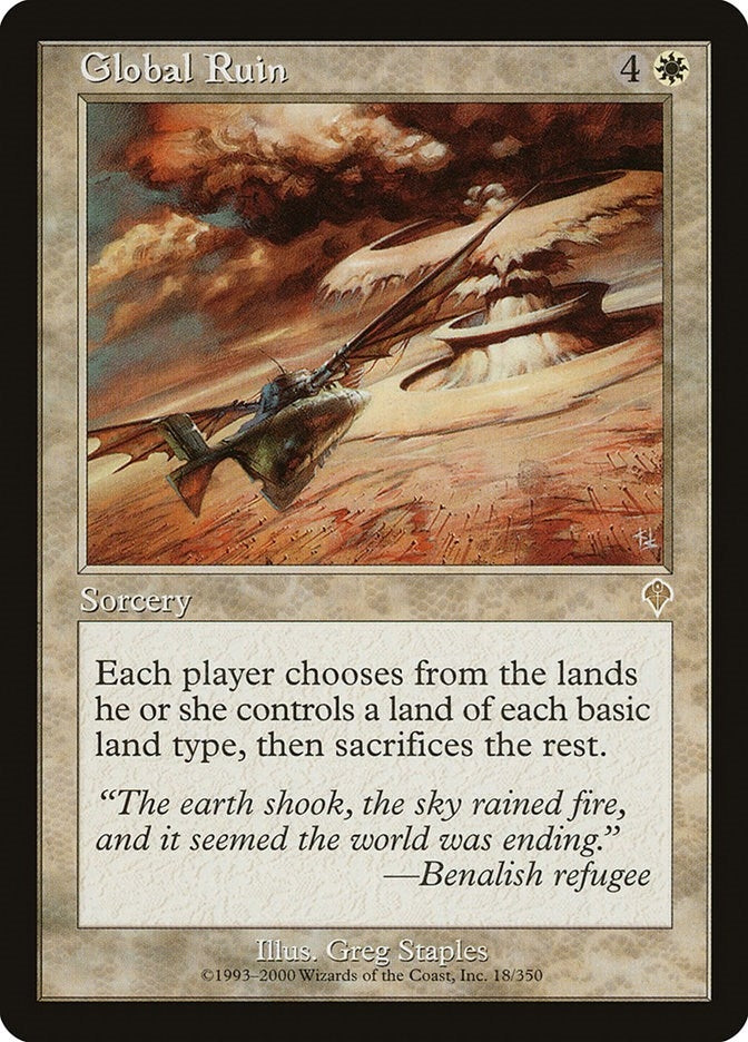 Image for Global Ruin (18) - Magic: The Gathering