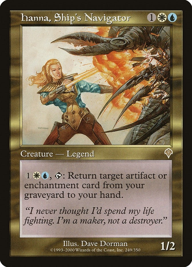 Image for Hanna, Ship's Navigator (249) - Magic: The Gathering