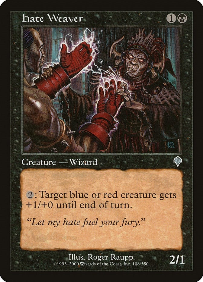 Image for Hate Weaver (108) - Magic: The Gathering