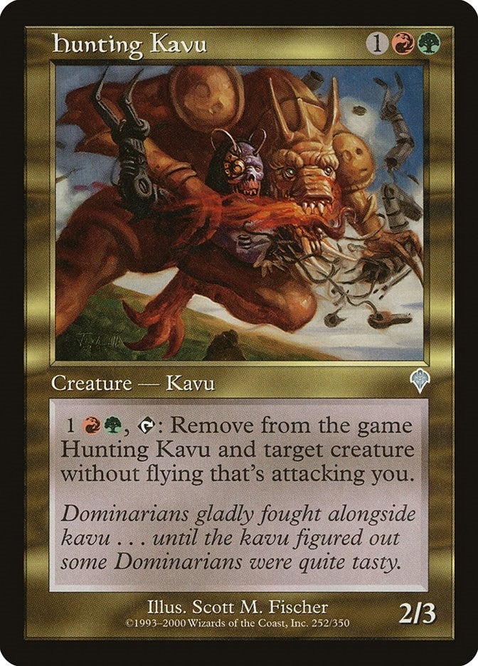 Image for Hunting Kavu (252) - Magic: The Gathering