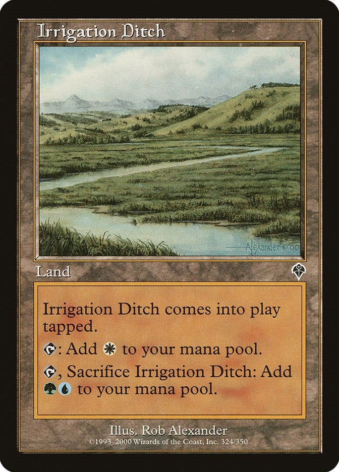 Image for Irrigation Ditch (324) - Magic: The Gathering