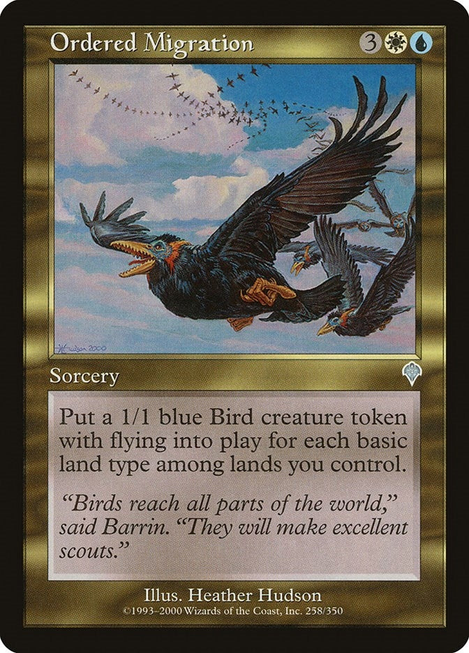 Image for Ordered Migration (258) - Magic: The Gathering