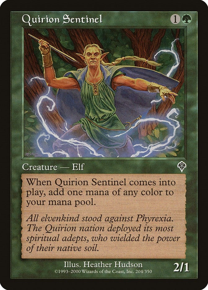 Image for Quirion Sentinel (204) - Magic: The Gathering