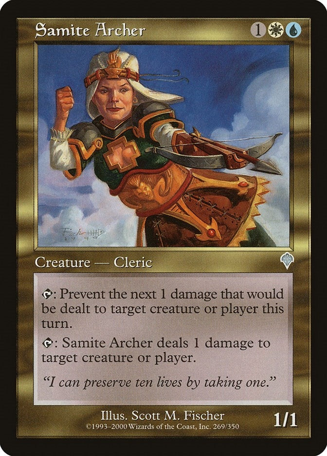 Image for Samite Archer (269) - Magic: The Gathering
