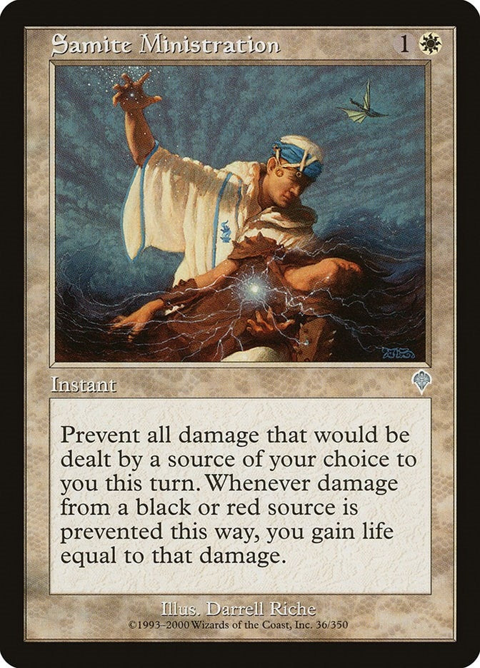 Image for Samite Ministration (36) - Magic: The Gathering