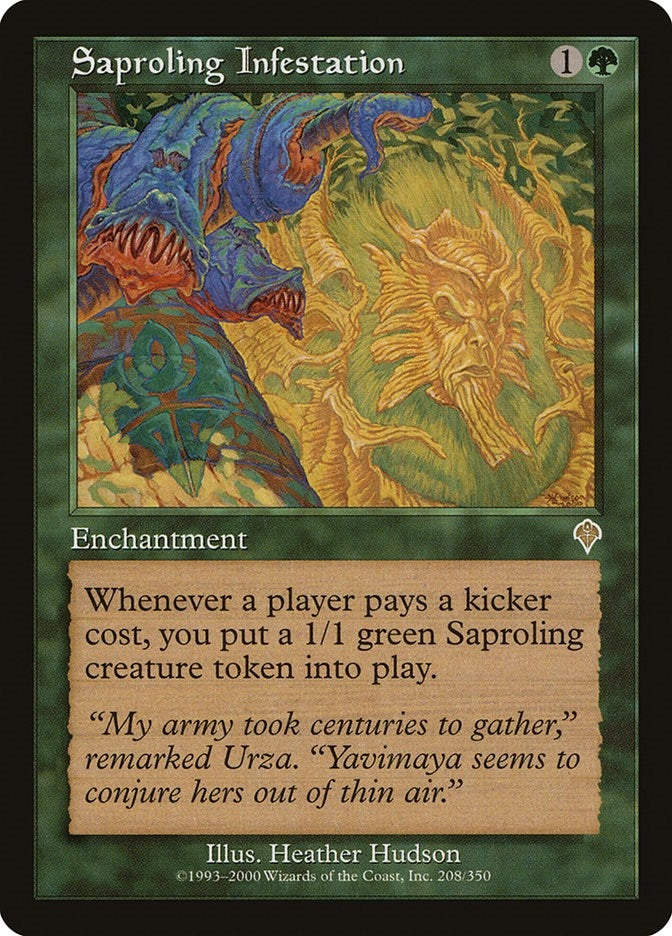 Image for Saproling Infestation (208) - Magic: The Gathering