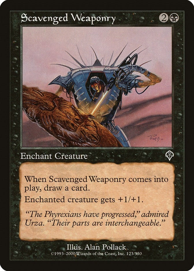 Image for Scavenged Weaponry (123) - Magic: The Gathering