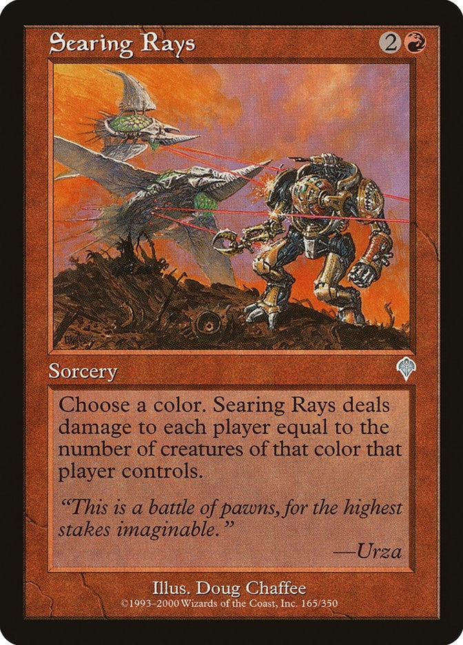 Image for Searing Rays (165) - Magic: The Gathering
