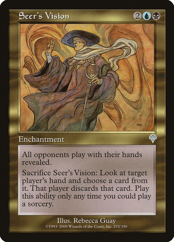 Image for Seer's Vision (270) - Magic: The Gathering