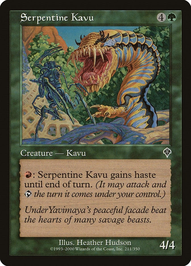 Image for Serpentine Kavu (211) - Magic: The Gathering