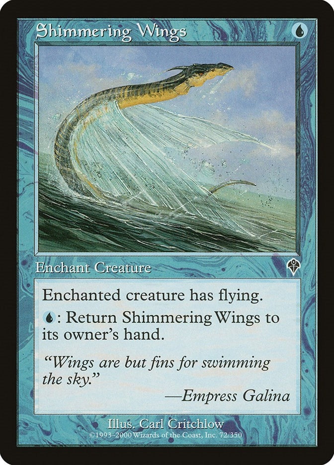 Image for Shimmering Wings (72) - Magic: The Gathering