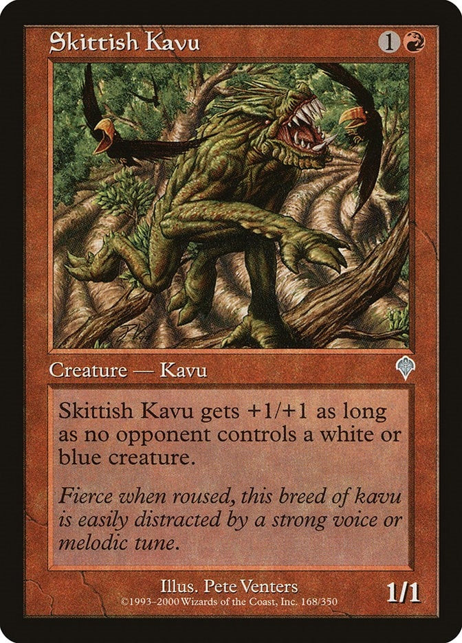 Image for Skittish Kavu (168) - Magic: The Gathering