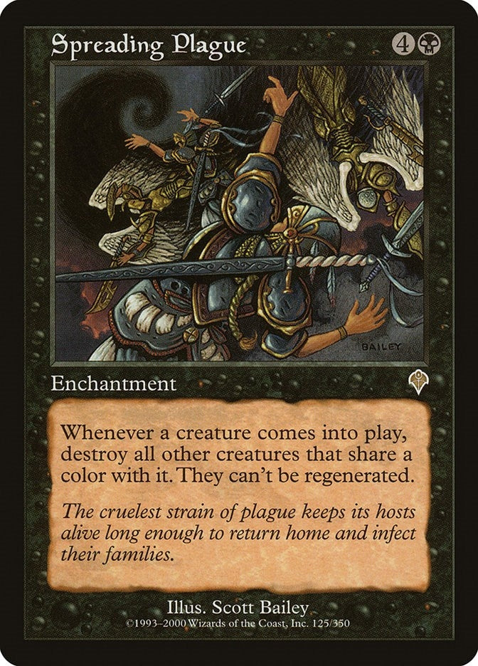 Image for Spreading Plague (125) - Magic: The Gathering