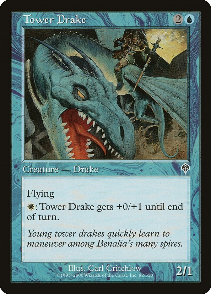 Image for Tower Drake (82) - Magic: The Gathering