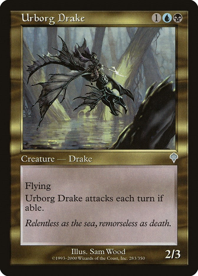 Image for Urborg Drake (283) - Magic: The Gathering