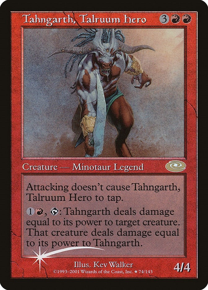 Image for Tahngarth, Talruum Hero (Alt. Art Foil) (74) - Magic: The Gathering